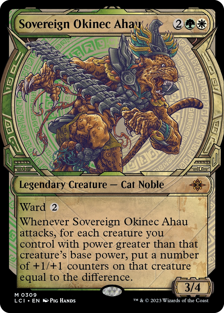 Sovereign Okinec Ahau (Showcase) [The Lost Caverns of Ixalan] | Lots Moore NSW