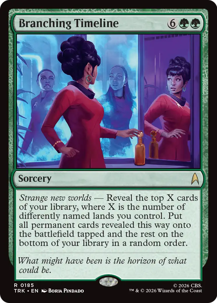 Branching Timeline [Star Trek] | Lots Moore NSW