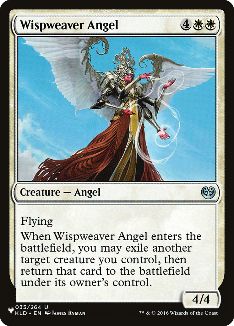 Wispweaver Angel [The List Reprints] | Lots Moore NSW