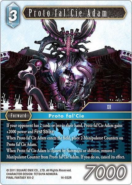 Proto fal'Cie Adam [Opus XIV: Crystal Abyss] | Lots Moore NSW