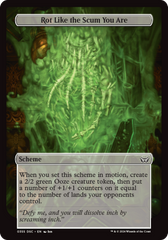 Rot Like the Scum You Are (Full Art) [Duskmourn: Archenemy] | Lots Moore NSW
