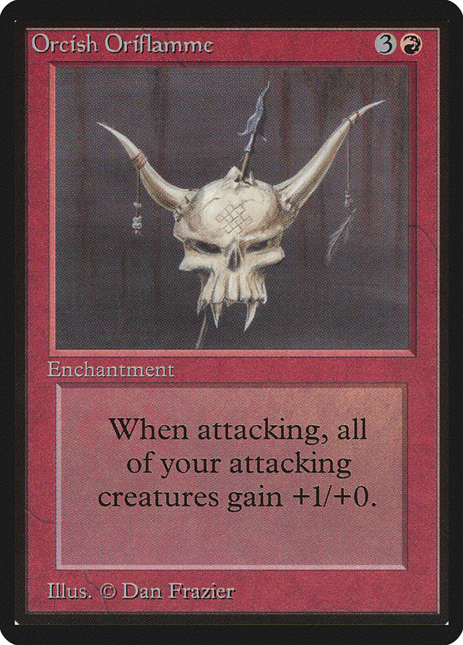 Orcish Oriflamme [Beta Edition] | Lots Moore NSW
