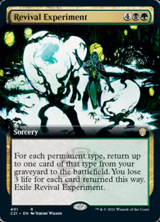 Revival Experiment (Extended Art) [Commander 2021] | Lots Moore NSW