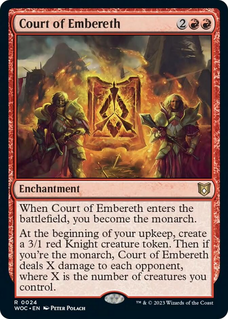 Court of Embereth [Wilds of Eldraine Commander] | Lots Moore NSW