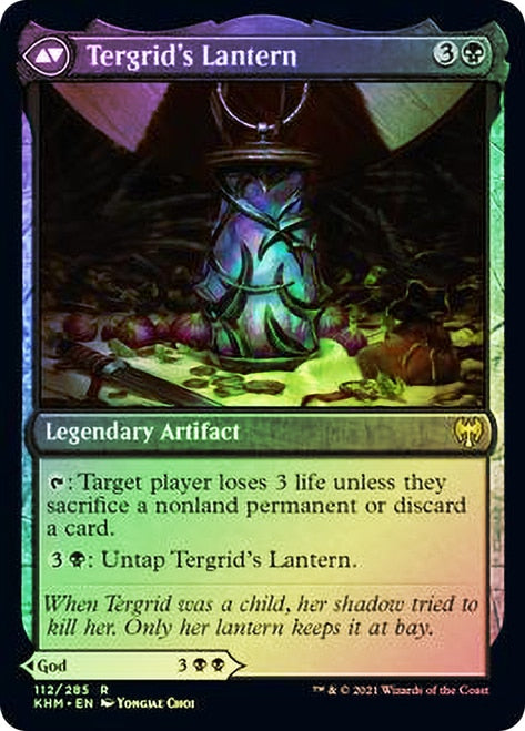 Tergrid, God of Fright // Tergrid's Lantern [Kaldheim Prerelease Promos] | Lots Moore NSW
