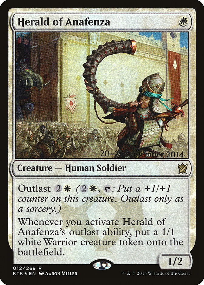 Herald of Anafenza [Khans of Tarkir Prerelease Promos] | Lots Moore NSW