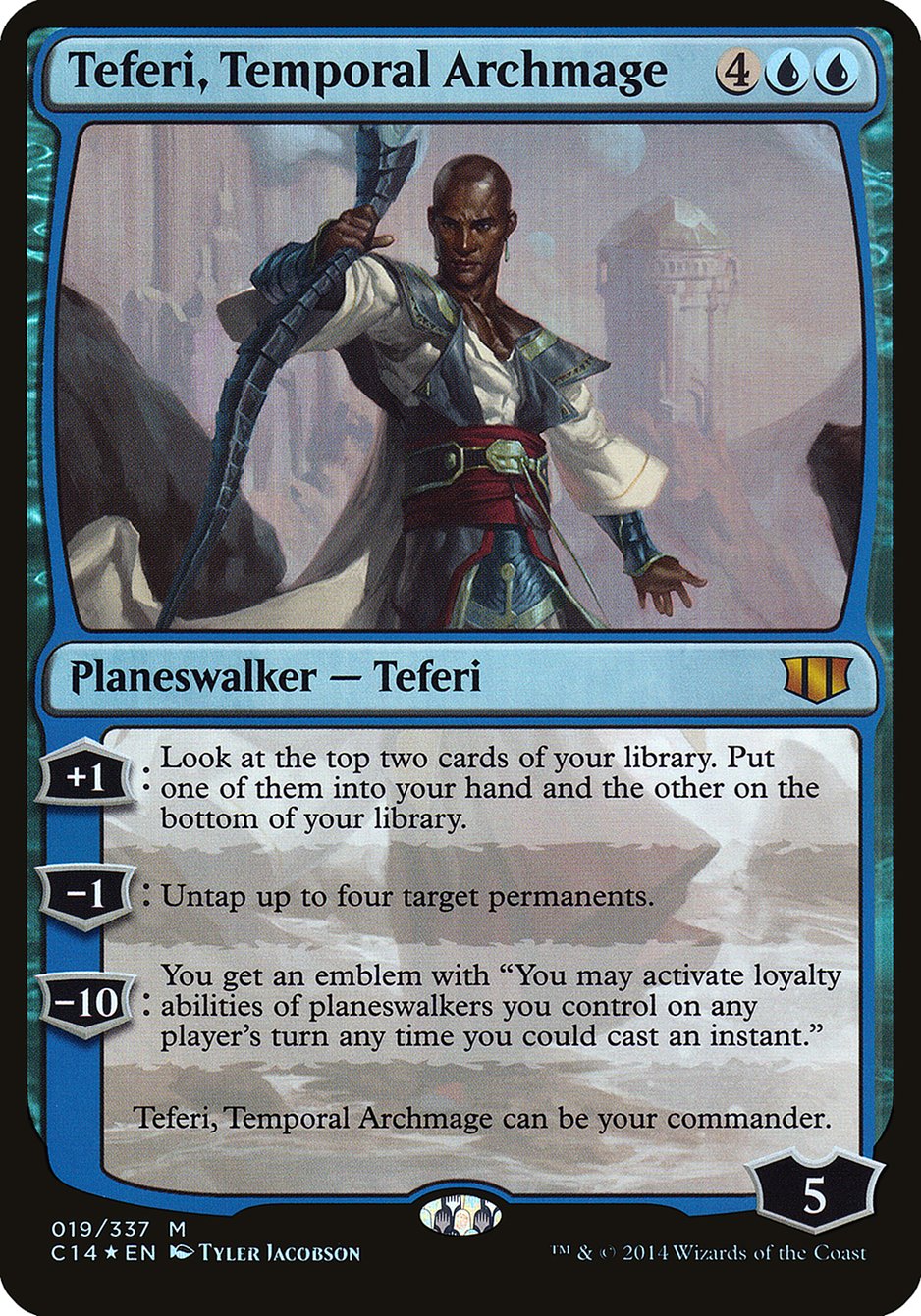 Teferi, Temporal Archmage (Oversized) [Commander 2014 Oversized] | Lots Moore NSW