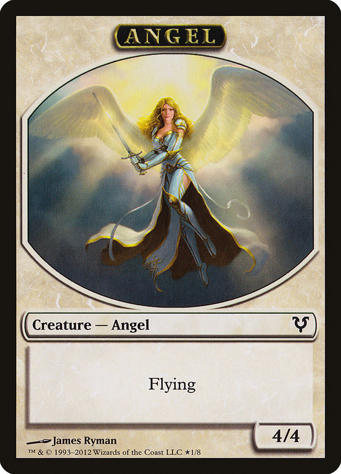 Angel // Demon Double-Sided Token [Open the Helvault] | Lots Moore NSW