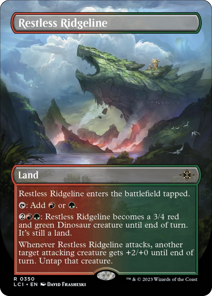 Restless Ridgeline (Borderless) [The Lost Caverns of Ixalan] | Lots Moore NSW