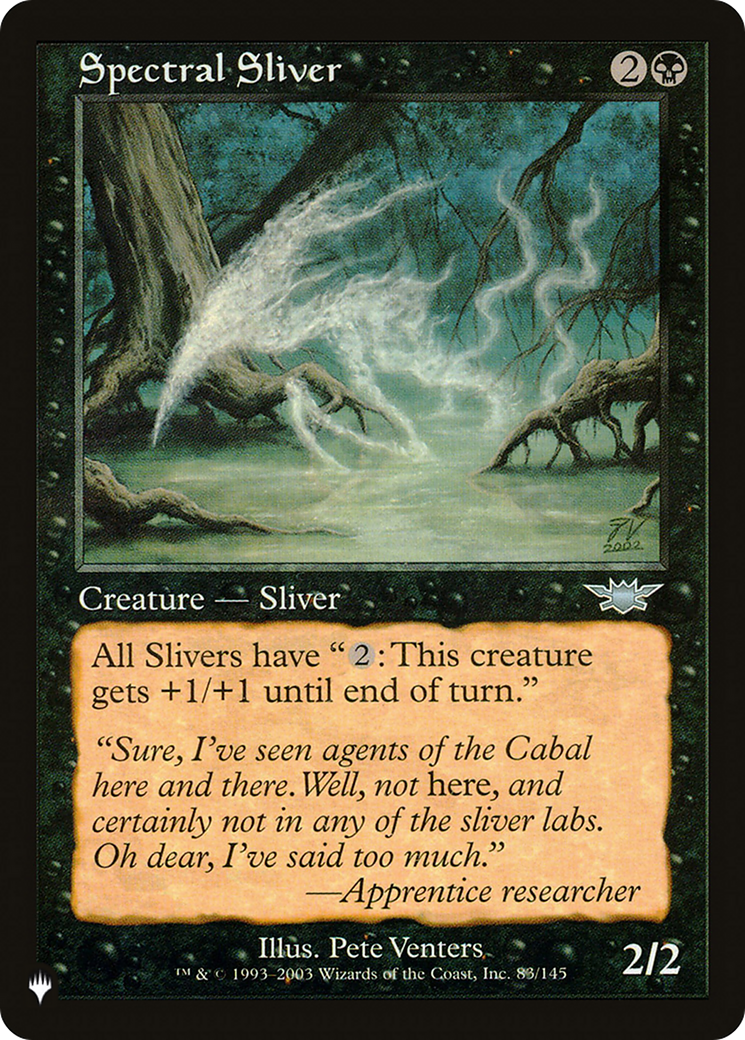 Spectral Sliver [The List] | Lots Moore NSW