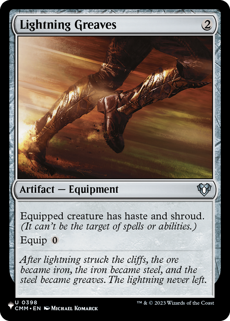 Lightning Greaves (CMM) [The List] | Lots Moore NSW