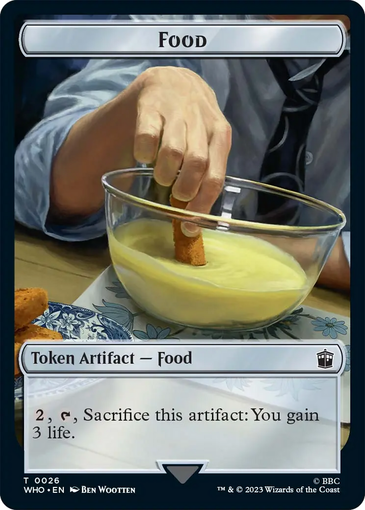Food Token [Doctor Who Tokens] | Lots Moore NSW
