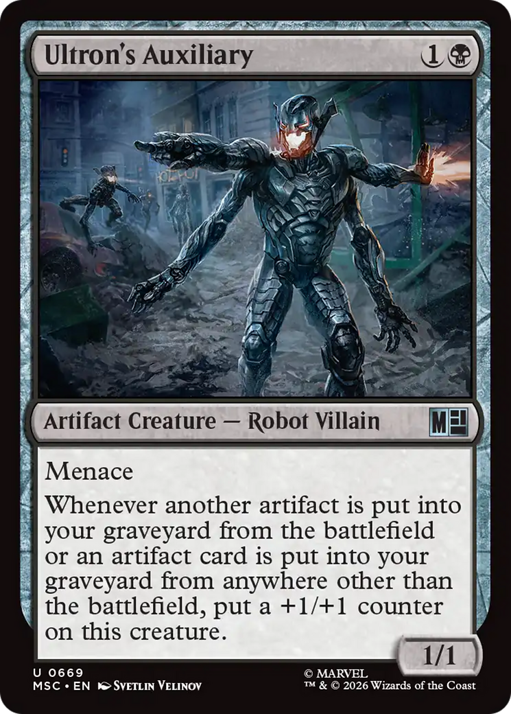 Ultron's Auxiliary [Marvel Super Heroes Commander] | Lots Moore NSW