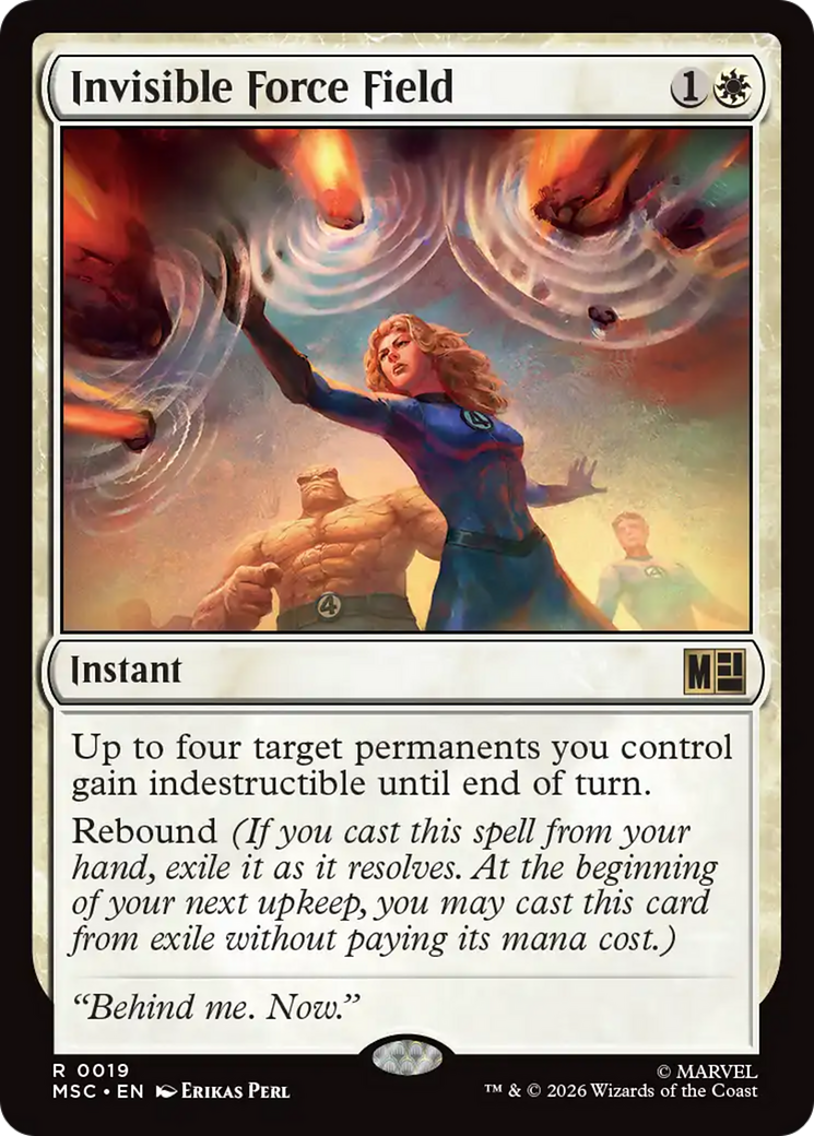 Invisible Force Field [Marvel Super Heroes Commander] | Lots Moore NSW
