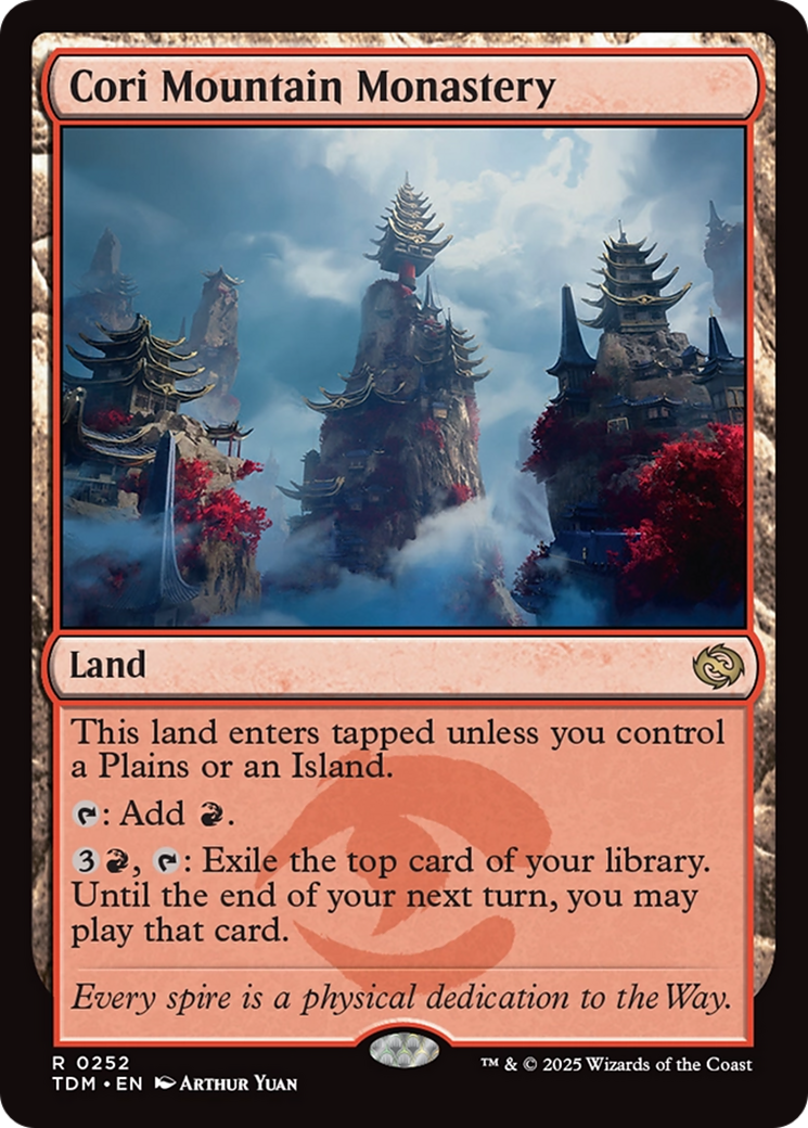 Cori Mountain Monastery [Tarkir: Dragonstorm] | Lots Moore NSW