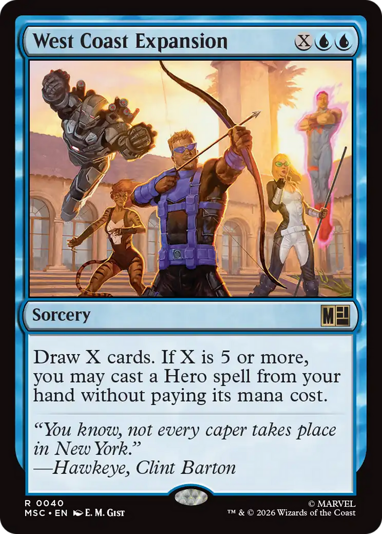 West Coast Expansion [Marvel Super Heroes Commander] | Lots Moore NSW