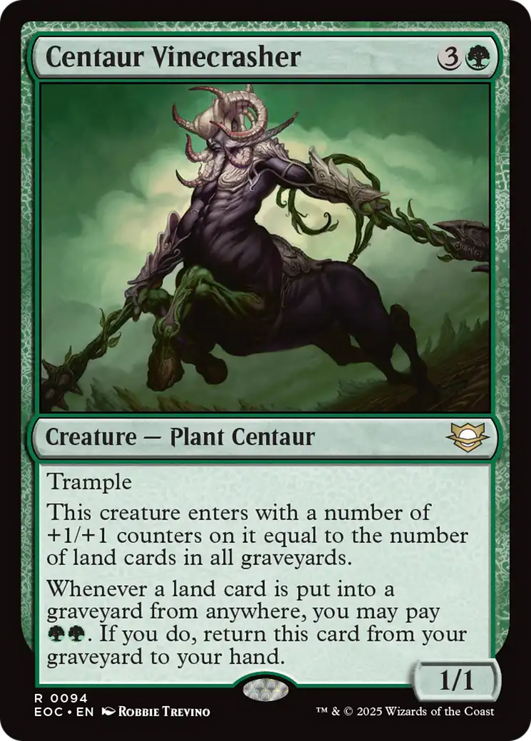 Centaur Vinecrasher [Edge of Eternities Commander] | Lots Moore NSW
