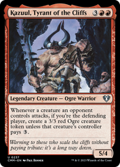 Kazuul, Tyrant of the Cliffs [Commander Masters] | Lots Moore NSW