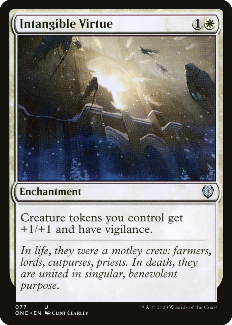 Intangible Virtue [Phyrexia: All Will Be One Commander] | Lots Moore NSW