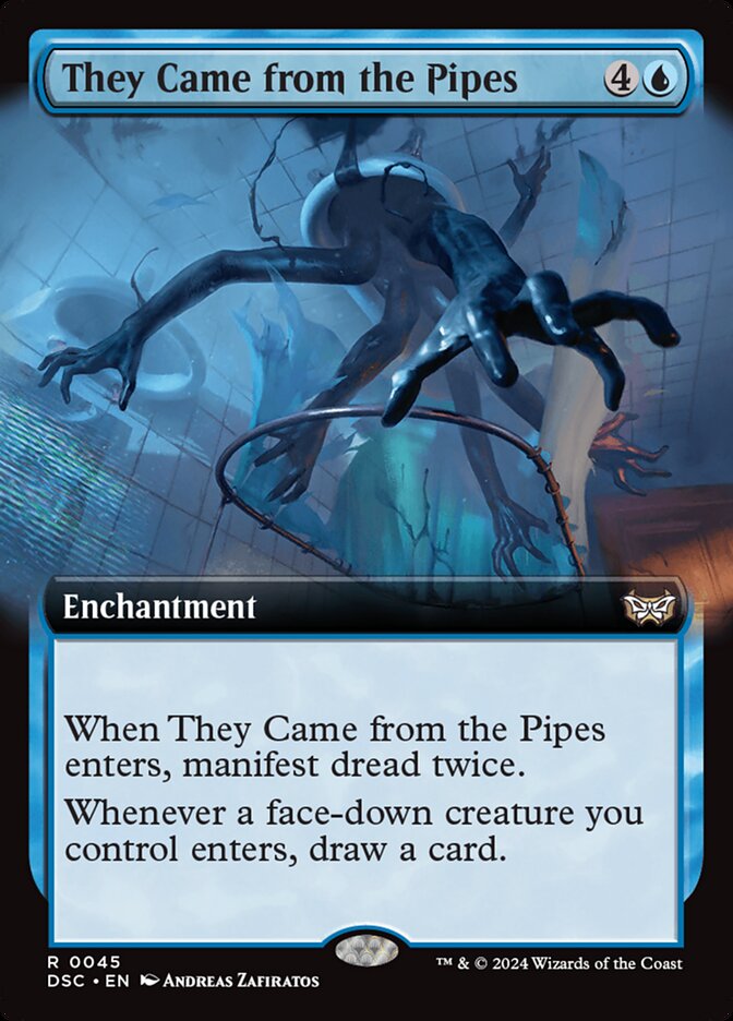 They Came from the Pipes (Extended Art) [Duskmourn: House of Horror Commander] | Lots Moore NSW