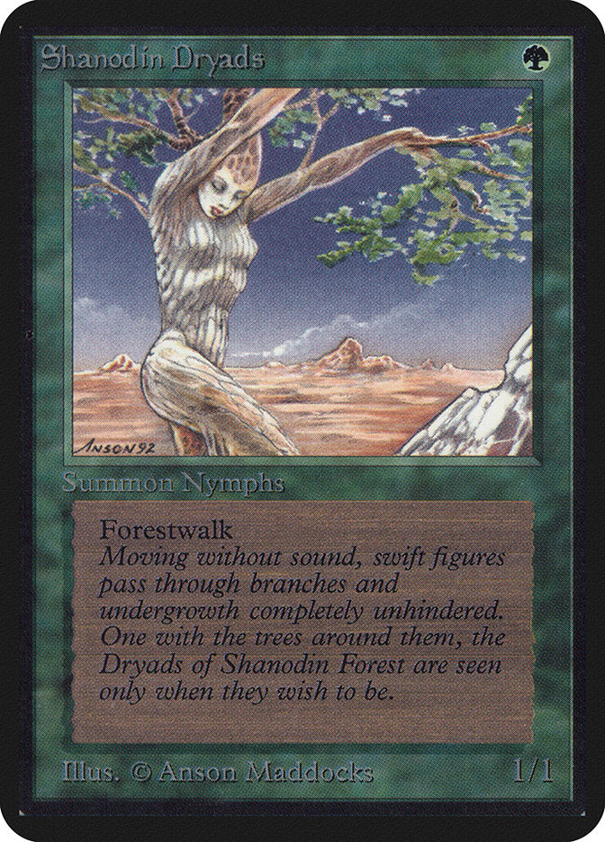 Shanodin Dryads [Alpha Edition] | Lots Moore NSW