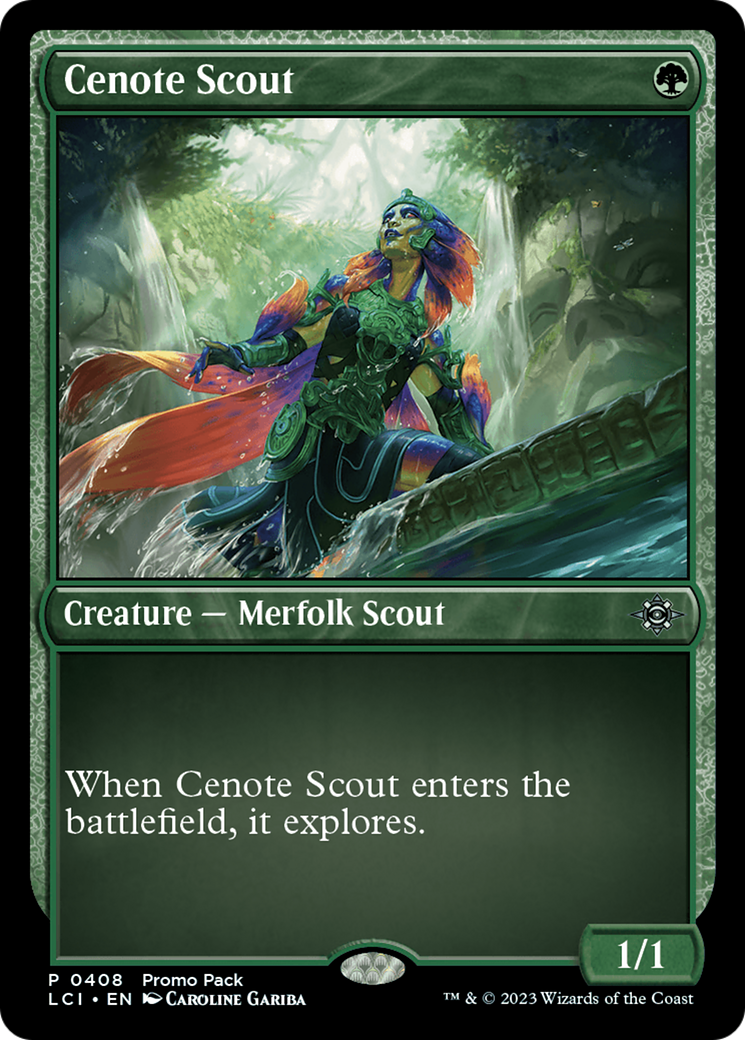 Cenote Scout [The Lost Caverns of Ixalan Promos] | Lots Moore NSW