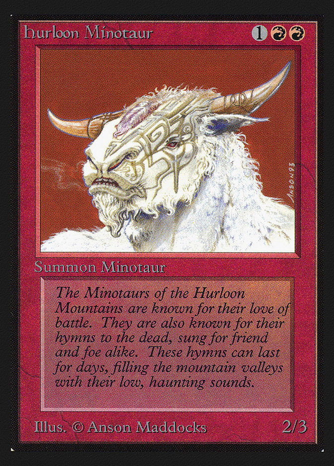 Hurloon Minotaur [International Collectors' Edition] | Lots Moore NSW