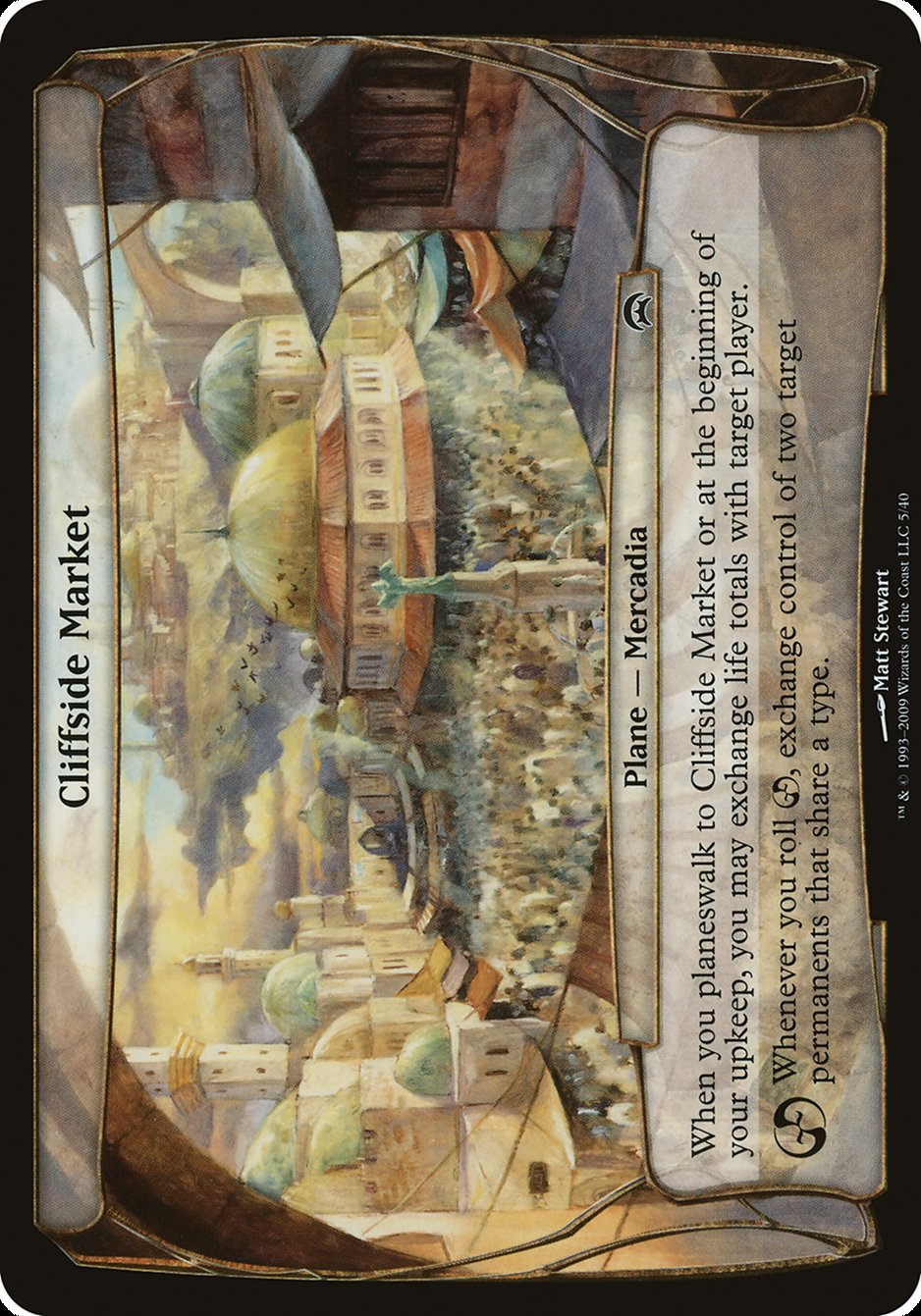 Cliffside Market (Planes) [Planechase Planes] | Lots Moore NSW