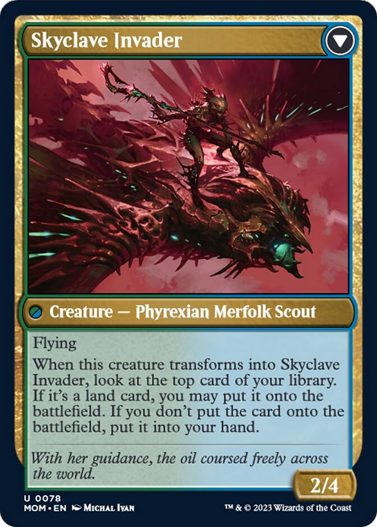 Skyclave Aerialist // Skyclave Invader [March of the Machine] | Lots Moore NSW