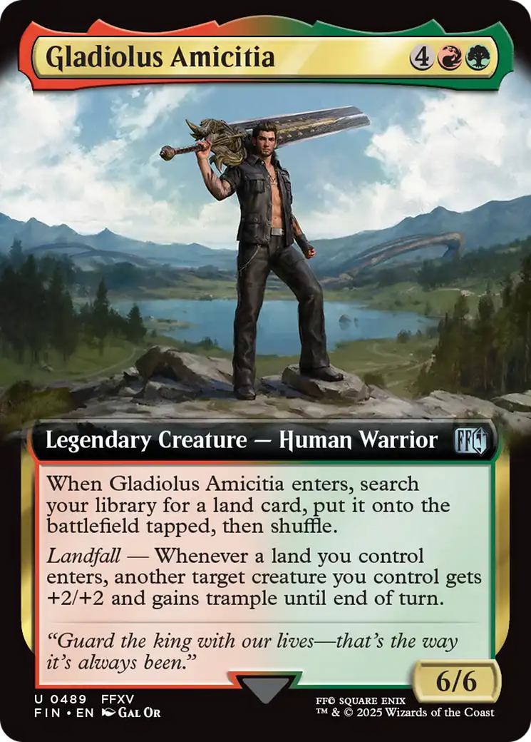 Gladiolus Amicitia (Extended Art) [FINAL FANTASY] | Lots Moore NSW