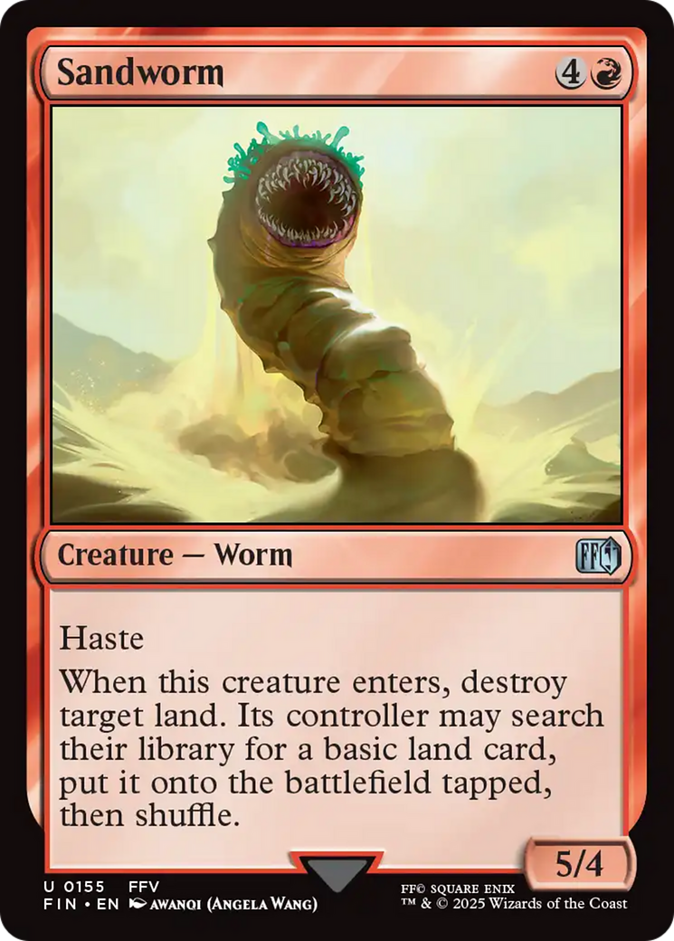 Sandworm [FINAL FANTASY] | Lots Moore NSW