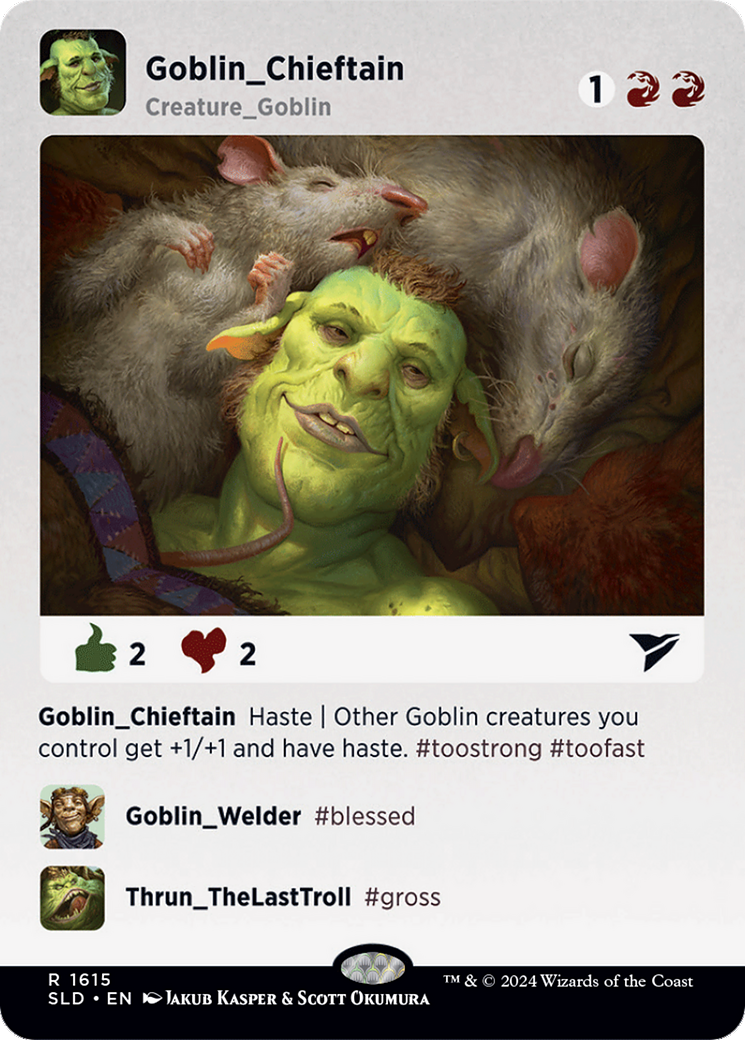 Goblin Chieftain [Secret Lair Drop Series] | Lots Moore NSW