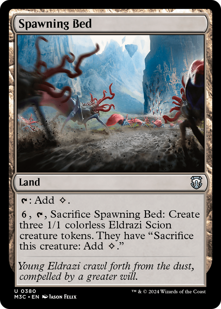 Spawning Bed (Ripple Foil) [Modern Horizons 3 Commander] | Lots Moore NSW