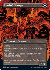 Bloodline Keeper // Lord of Lineage (Display Commander) (Borderless) [Secret Lair: From Cute to Brute] | Lots Moore NSW