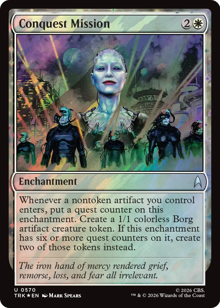 Conquest Mission (Surge Foil) [Star Trek] | Lots Moore NSW