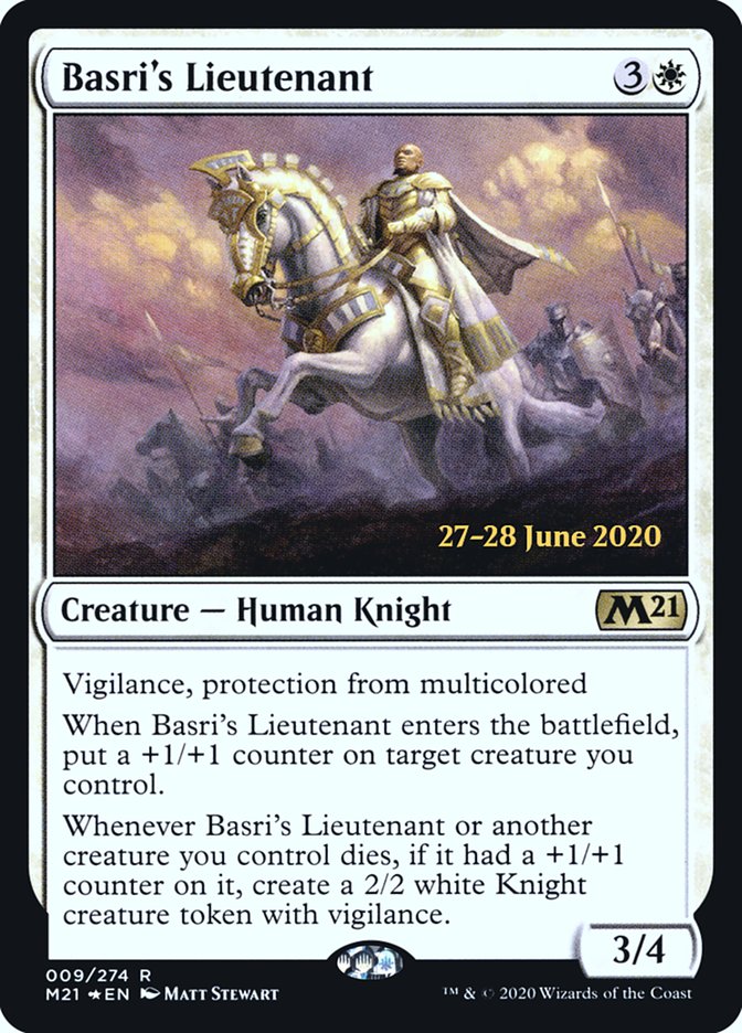 Basri's Lieutenant [Core Set 2021 Prerelease Promos] | Lots Moore NSW
