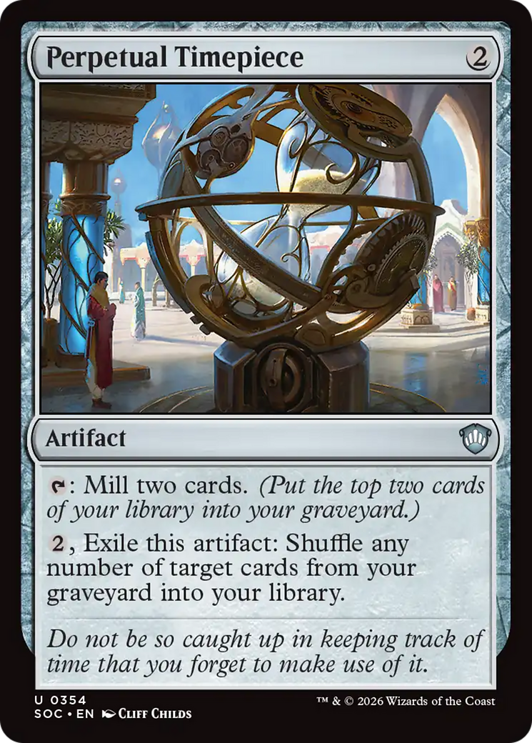 Perpetual Timepiece [Secrets of Strixhaven Commander] | Lots Moore NSW