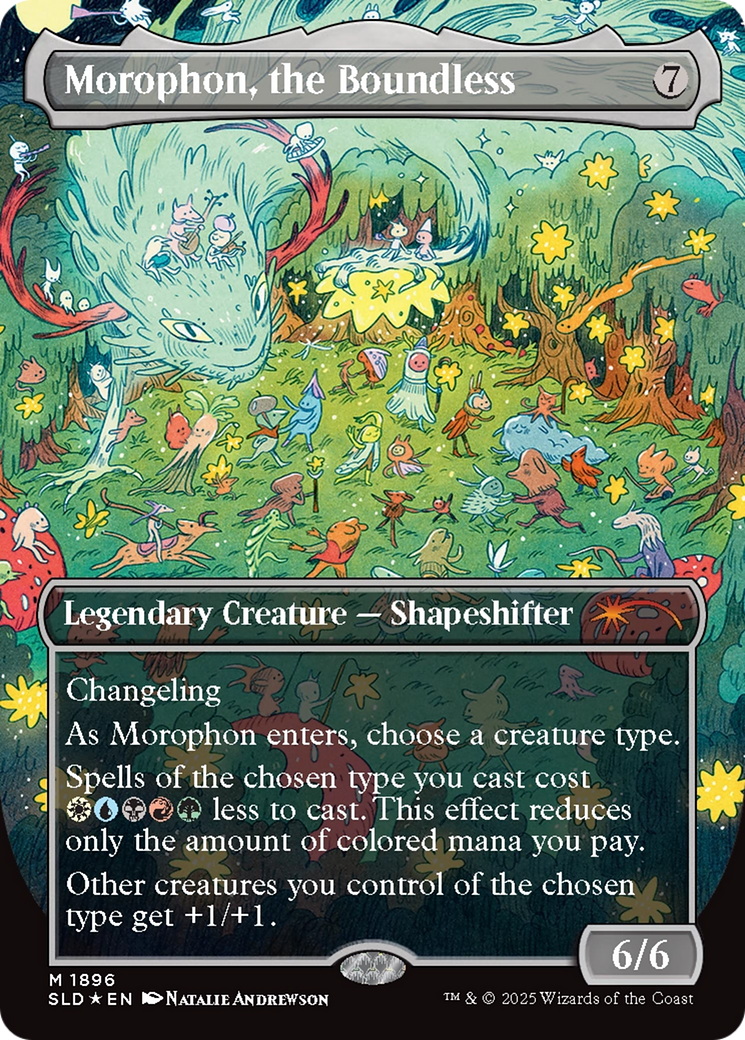 Morophon, the Boundless (Double Rainbow Foil) [Secret Lair Drop Series] | Lots Moore NSW