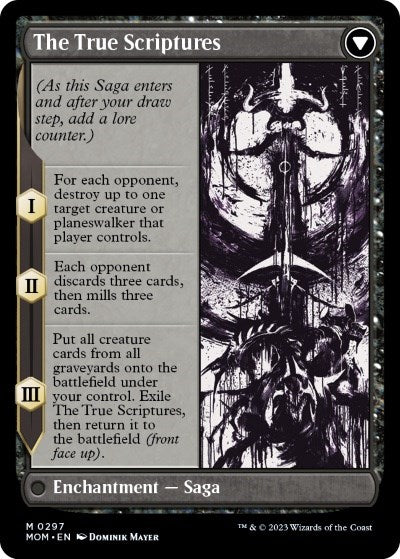 Sheoldred // The True Scriptures (Showcase Planar Booster Fun) [March of the Machine] | Lots Moore NSW