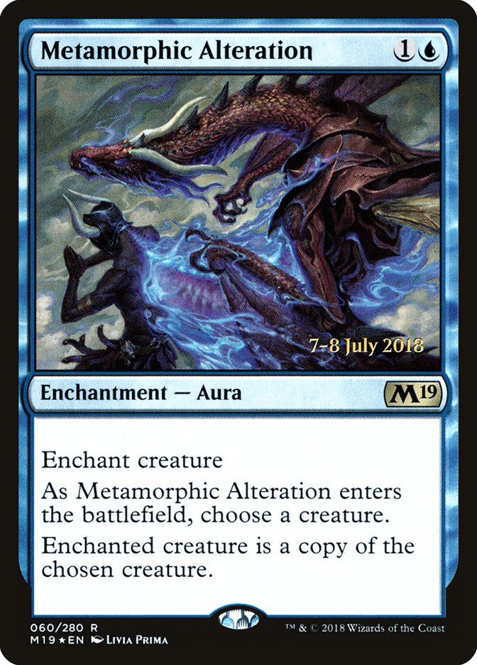 Metamorphic Alteration [Core Set 2019 Prerelease Promos] | Lots Moore NSW