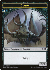 Demon (013/036) // Zombie (016/036) Double-Sided Token [Commander 2014 Tokens] | Lots Moore NSW