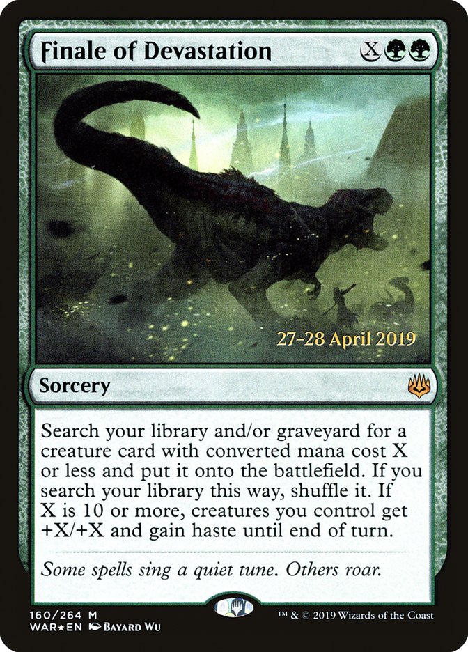 Finale of Devastation [War of the Spark Prerelease Promos] | Lots Moore NSW