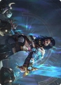 Halvar, God of Battle Art Card [Kaldheim Art Series] | Lots Moore NSW