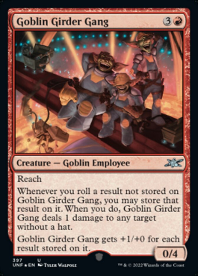 Goblin Girder Gang (Galaxy Foil) [Unfinity] | Lots Moore NSW