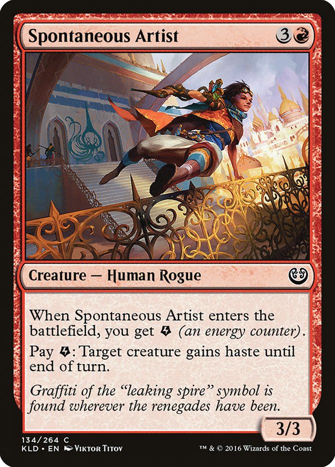 Spontaneous Artist [Kaladesh] | Lots Moore NSW