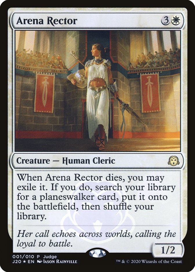 Arena Rector [Judge Gift Cards 2020] | Lots Moore NSW