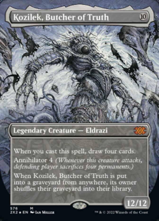 Kozilek, Butcher of Truth (Textured Foil) [Double Masters 2022] | Lots Moore NSW