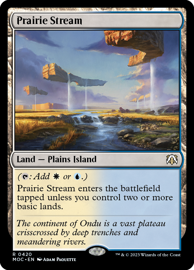 Prairie Stream [March of the Machine Commander] | Lots Moore NSW