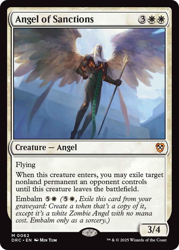 Angel of Sanctions [Aetherdrift Commander] | Lots Moore NSW