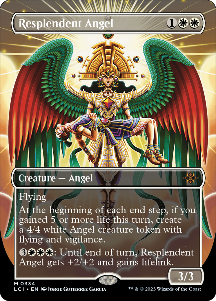 Resplendent Angel (Borderless) [The Lost Caverns of Ixalan] | Lots Moore NSW